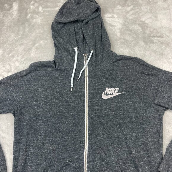 Classic Nike Full Zip Hoodie Sweatshirt Women's Size XL - Picture 3 of 9